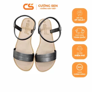 Sandal hậu thun quai bản TS04
